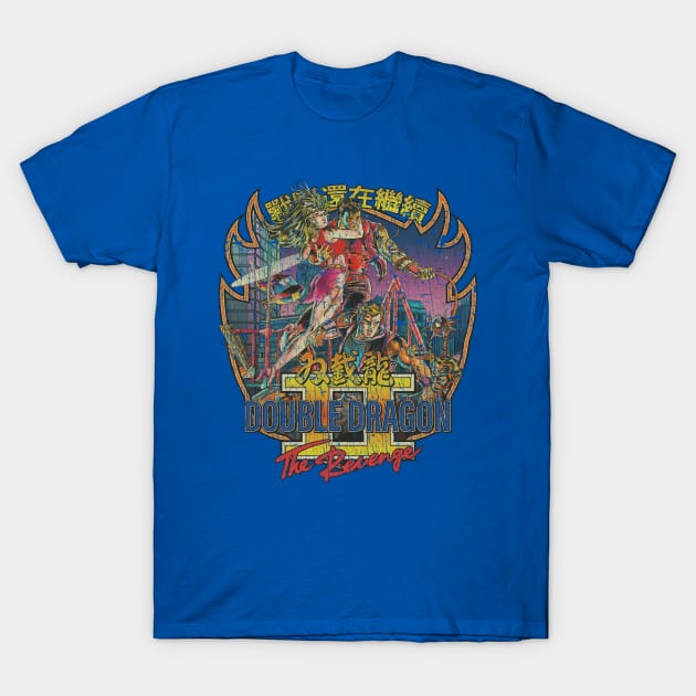 Double Dragon II The Revenge 1988 T-Shirt by JCD666